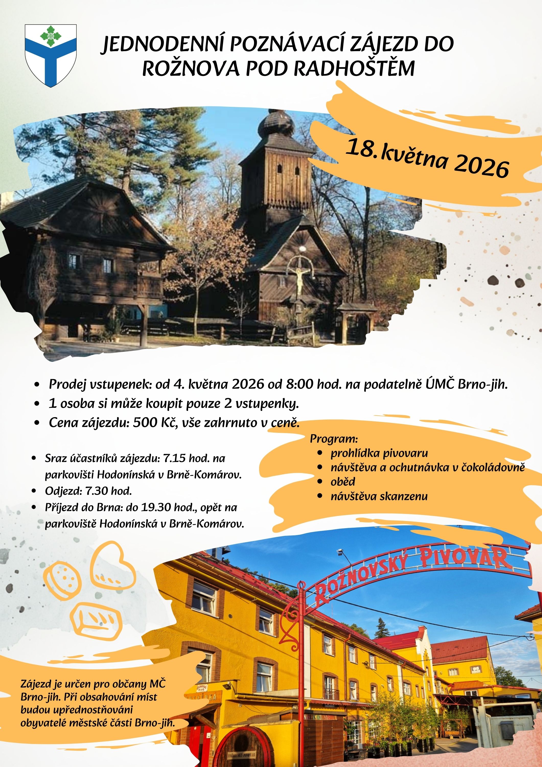 Jednodenní poznávací zájezd do Rožnova pod Radhoštěm - Městská část ...